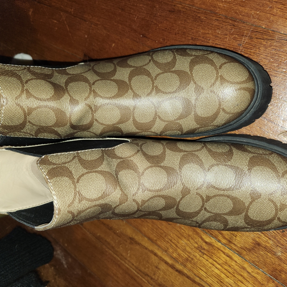 Coach Women's Brown Ankle Boots